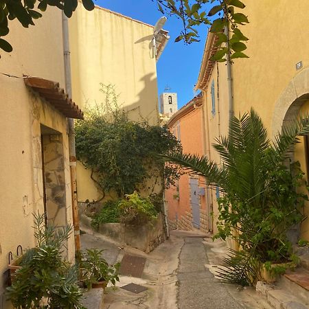 Spacieux Duplex, Vue Mer Et Belle Terrasse Hyeres Bagian luar foto